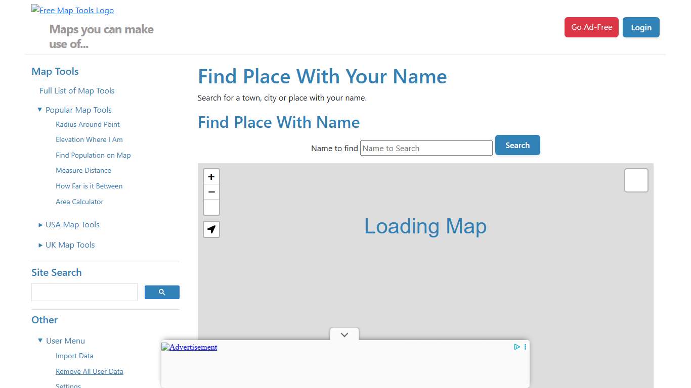 Find Place With Name